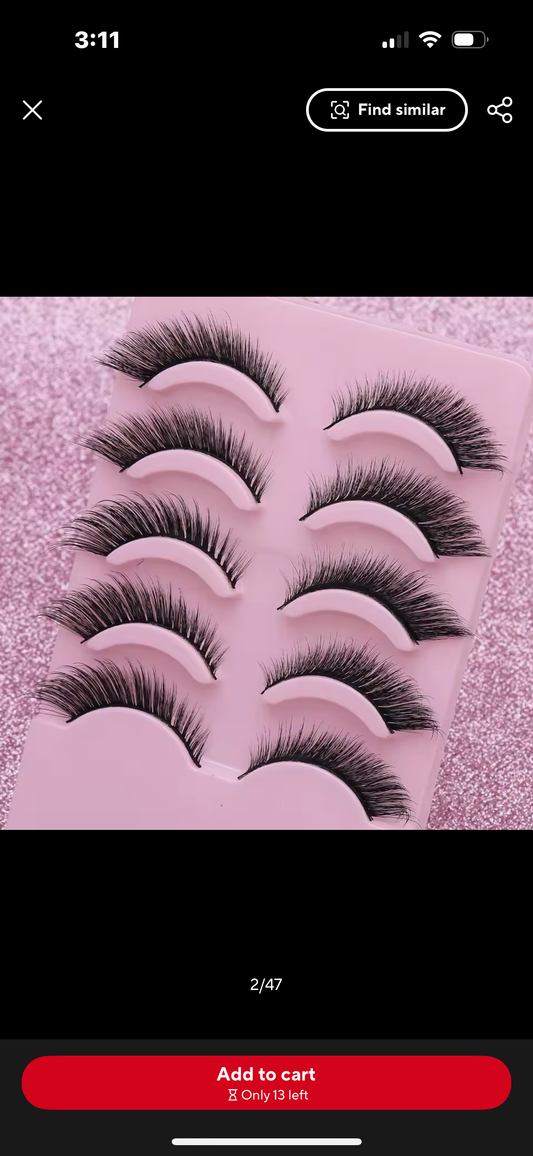 Cat eyelashes - Eyeshine Cosmetics