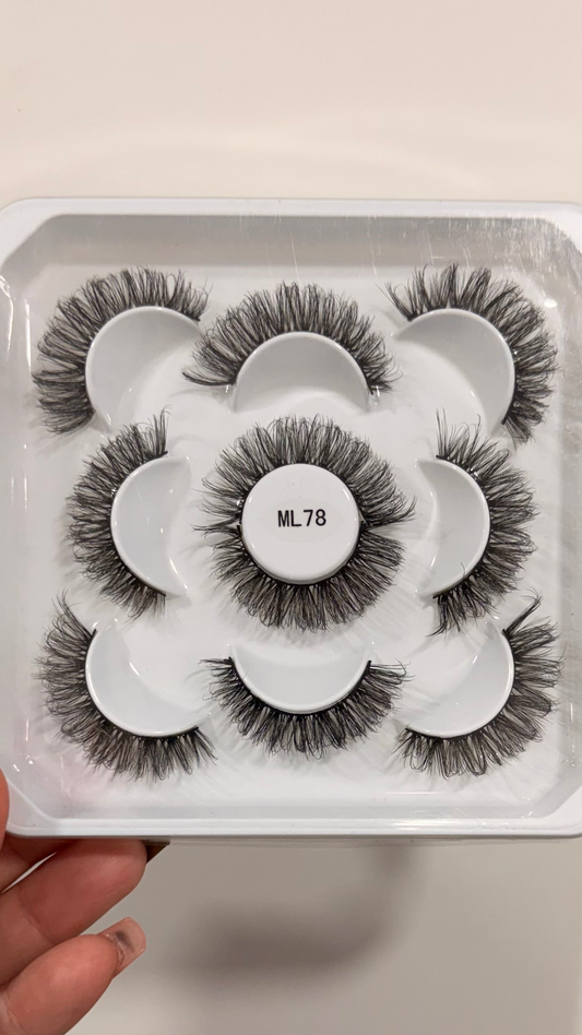 5 pack strip lash - Eyeshine Cosmetics