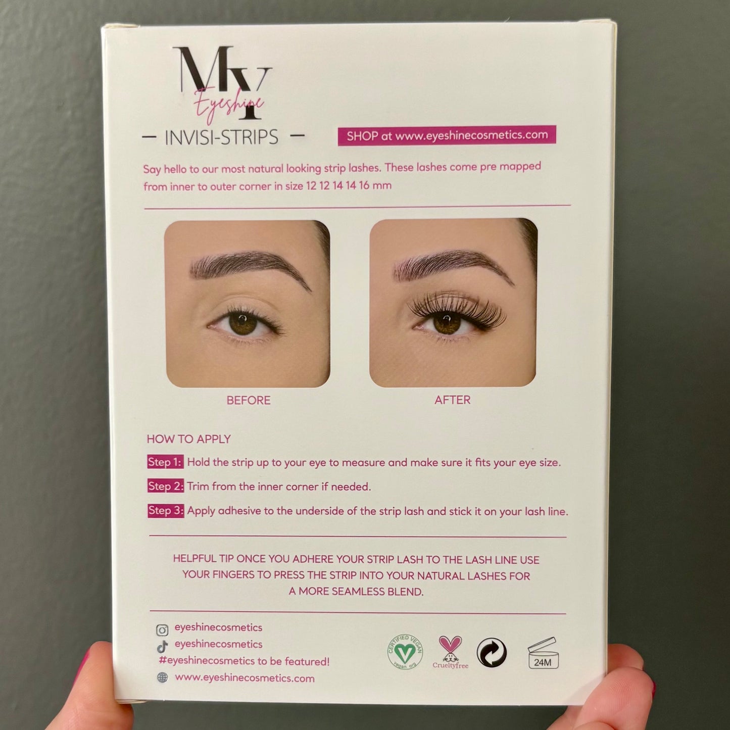 Invisi-strip lashes - Eyeshine Cosmetics