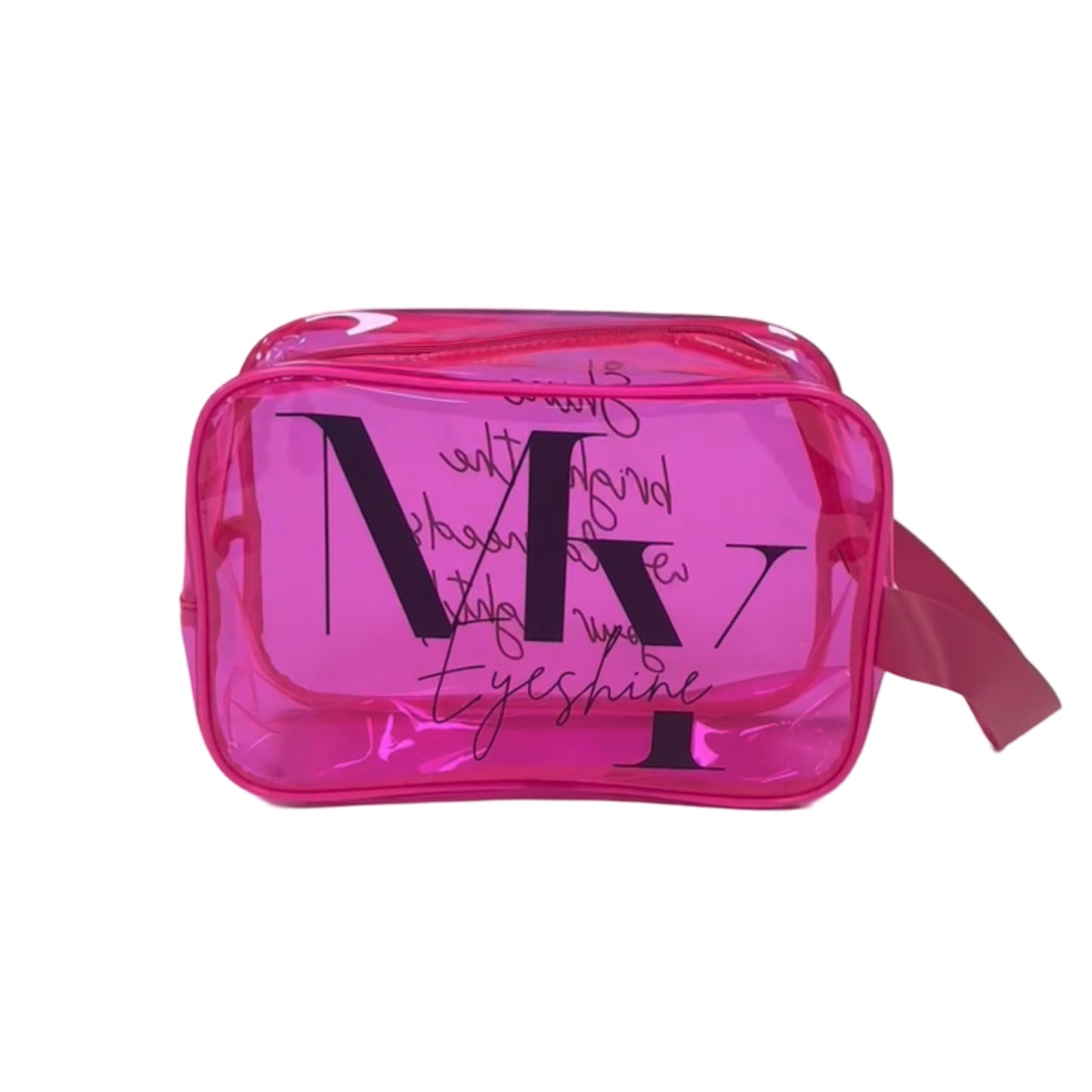 Lash/Makeup Bag hot pink