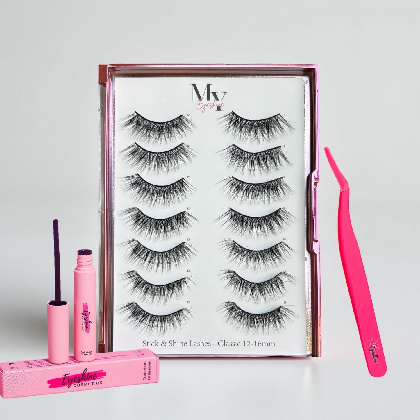 Stick & shine self adhesive lashes