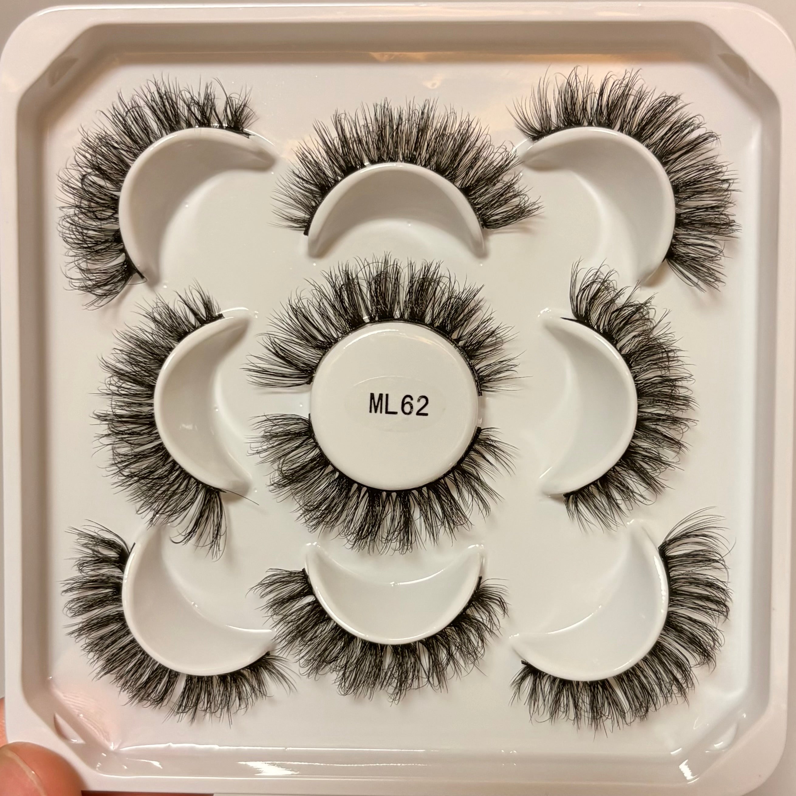62 DD curl 5 pack lash