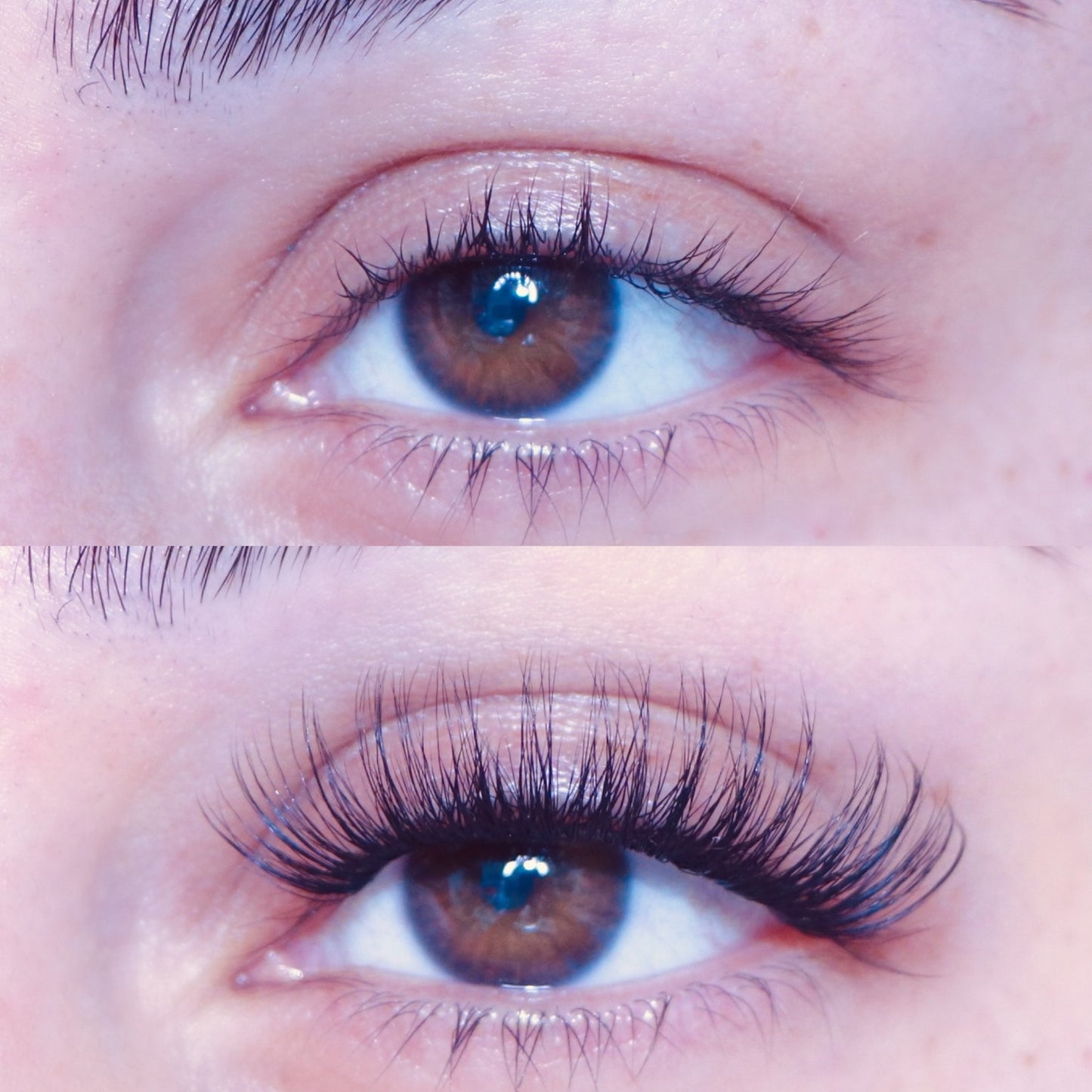 Stick & shine self adhesive under lashes