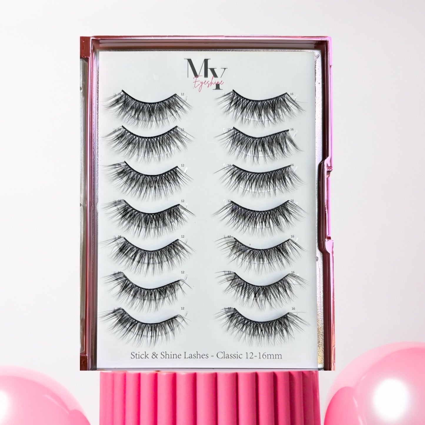 Stick & shine self adhesive lashes