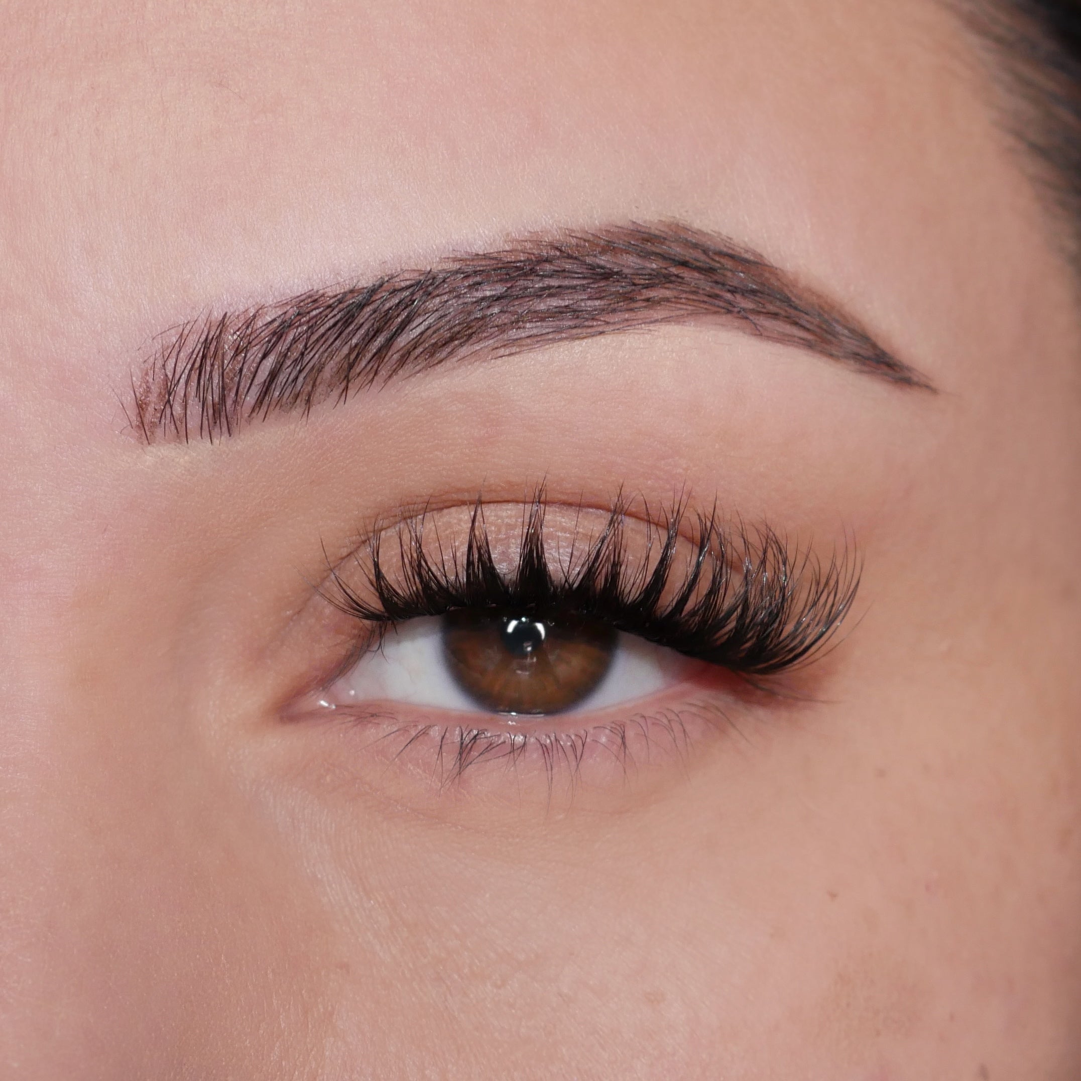 Stick & shine self adhesive under lashes