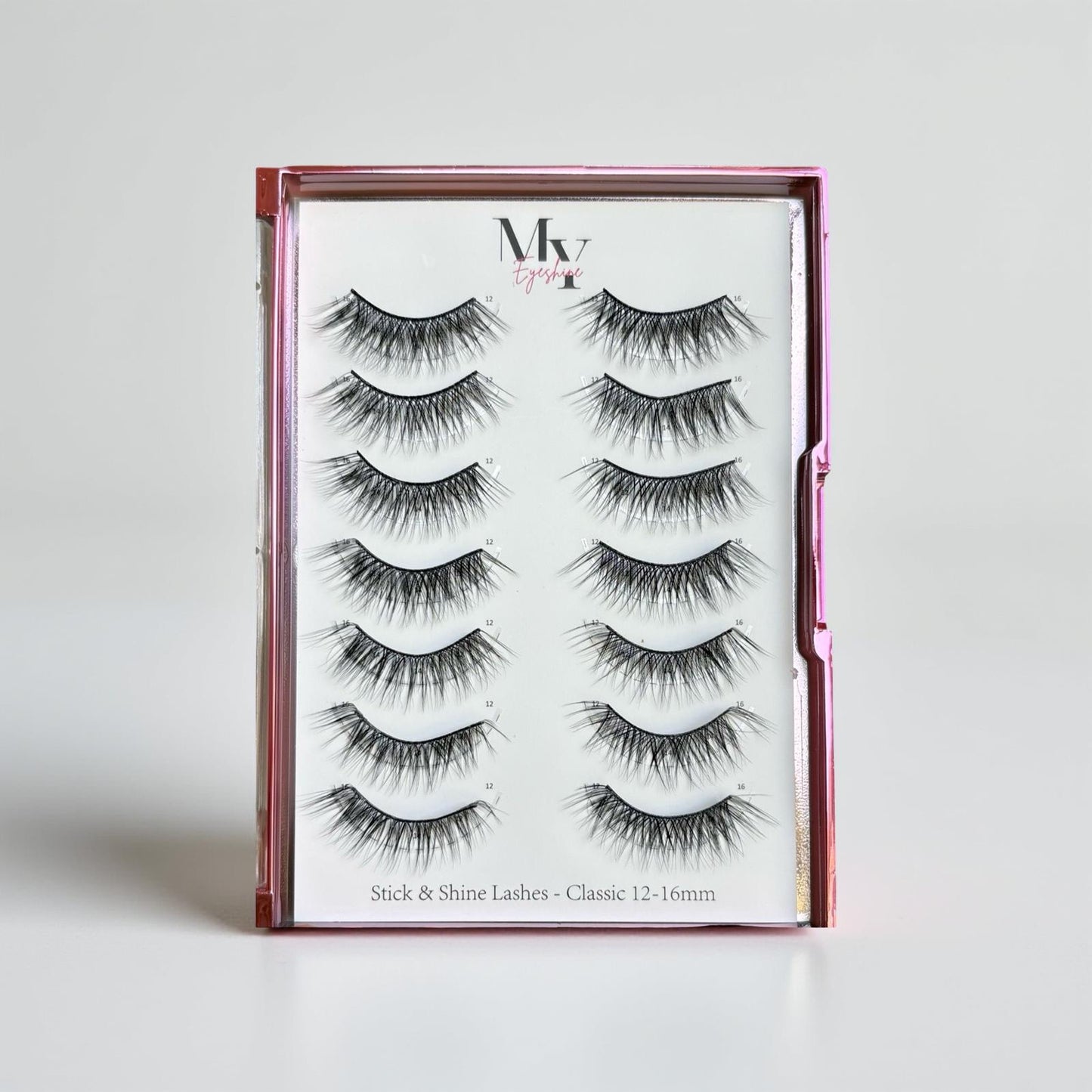 Stick & shine self adhesive lashes
