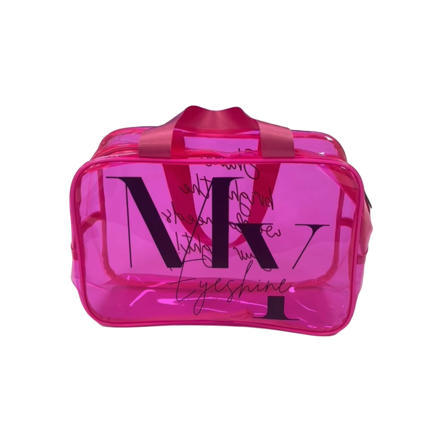 Lash/Makeup Bag hot pink